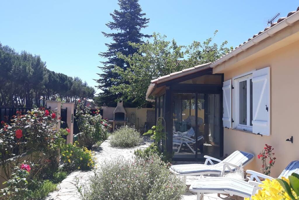 Villa 3 Etoiles Pres Des Plages, Parking, Wifi, Clim Sauvian Exterior photo